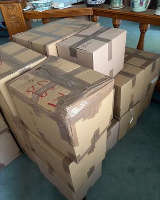 24 scatoloni di libri