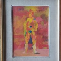Quadro olio su tela Antonio Vangelli 1952