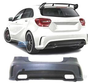 PARAURTI POSTERIORE MERCEDES A W176 12-15 LOOK AMG
