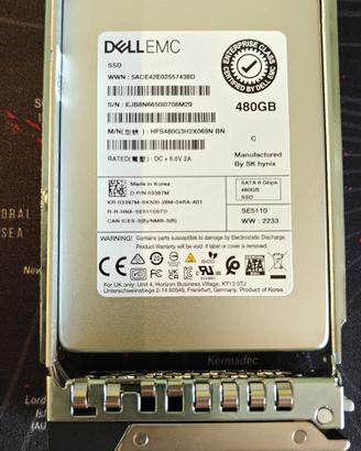 SSD ENTERPRISE DELL 480GB 2.5 P/N 03397M