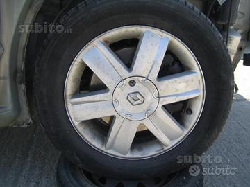 2 cerchi in lega per renault gran scenic o megane