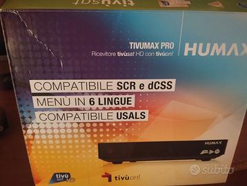tv sat Humax 6800 hd  con tivùon