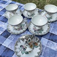 Tazzine da caffè Vintage in porcellana