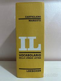 Il Vocabolario della Lingua Latina - Castiglioni