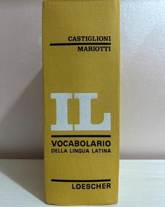 Il Vocabolario della Lingua Latina - Castiglioni