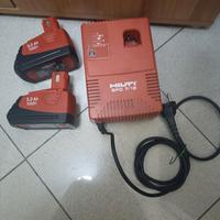 Hilti SFC 7/18 Caricabatterie + 2 batterie