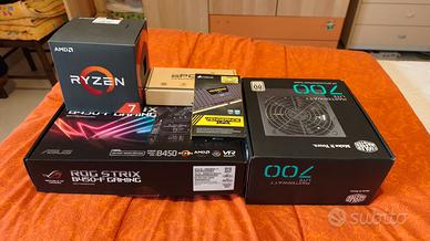 Kit PC - Ryzen 7 2700x ROG Strix B450 16gb RAM ecc