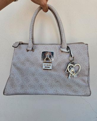 Borsa a mano guess monogram y2k
