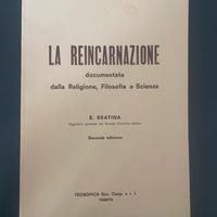 Libro vintage 1972 " La reincarnazione" E.Bratina