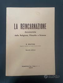 Libro vintage 1972 " La reincarnazione" E.Bratina