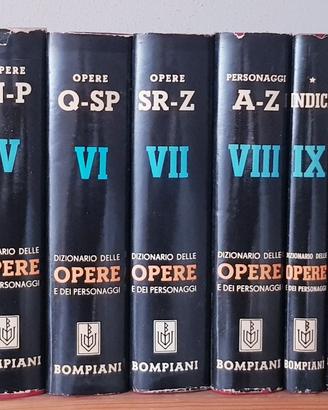 DIZIONARIO DELLE OPERE E DEI PERSONAGGI + AUTORI
