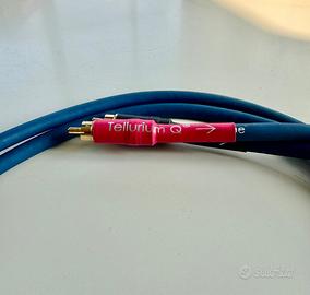 Cavo rca Tellurium Blue 1m