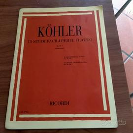 Kohler - 15 studi facili per il flauto 