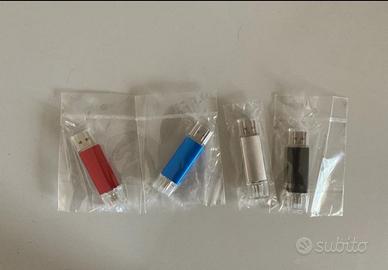 Mini Dual USB Flash Drive 2.0 NUOVE 2TB