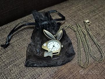 Collana OROLOGIO Logo PLAYBOY da Collezione