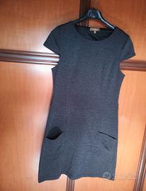 Vestito da donna tubino grigio