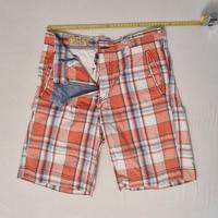 pantaloncino casual a quadri