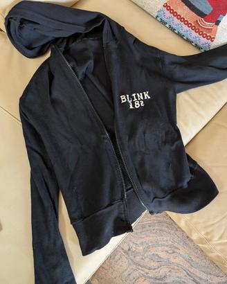 Felpa Blink 182 con zip