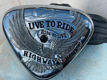 Copertura filtro honda shadow 600 highway Hawk