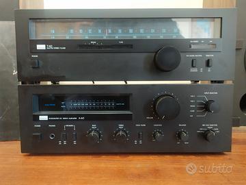 Sansui accoppiata amplificatore a60 e tuner/radio