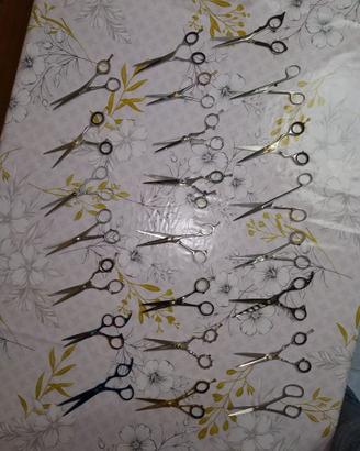 FORBICI DA TAGLIO PROFESSIONALI 23 PEZZI