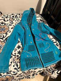 Giacca felpata “ Coleurs du monde “ - taglia L