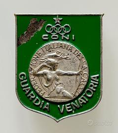 Spilla CONI Guardia Venatoria