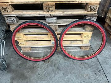 Copertone street king 26x2.125 nero/rosso