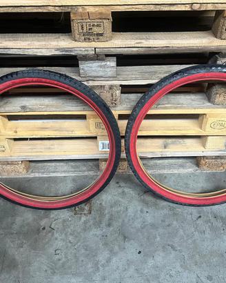 Copertone street king 26x2.125 nero/rosso