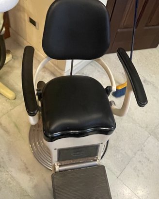 Poltrona vintage 900 pelle/metallo