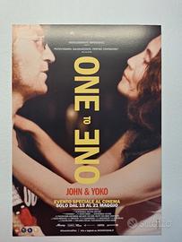 Locandina One to One John & Yoko