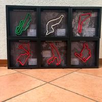 Race Frame il quadro con il tuo circuito preferito