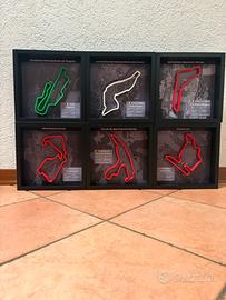 Race Frame il quadro con il tuo circuito preferito