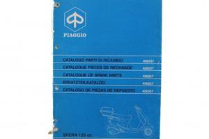 Catalogo parti di ricambio Piaggio Sfera 406257