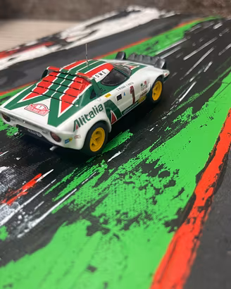 Lancia Stratos 1:43 , Quadro materico 3D , Unico