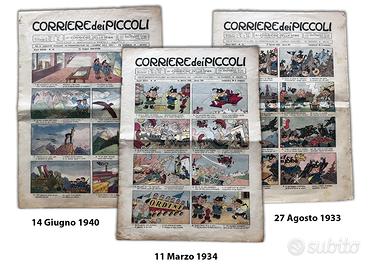 Lotto corriere dei Piccoli - PEZZI UNICI!!