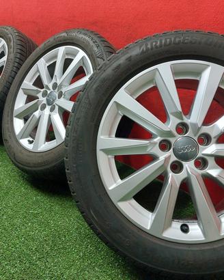 Cerchi Audi A1 Gomme Estive Bridgestone 195 55 16