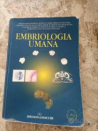 libro di Embriologia Idelson Gnocchi