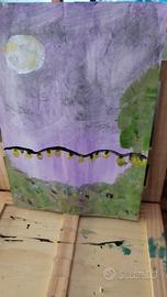 dipinto 24x34 carta bamboo