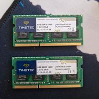 RAM DDR3 16GB (2x8GB) TIMETEC – 1600 MHz 