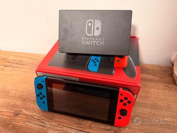 Nintendo switch con scatola originale
