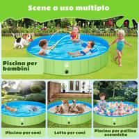 piscina pieghevole per bambini ed animali NUOVA
