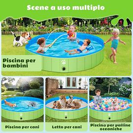 piscina pieghevole per bambini ed animali NUOVA