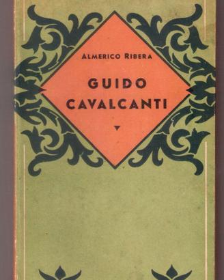 Ribera Guido Cavalcanti Roma Tosi 1943 1a edizione