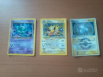 Carte Pokémon vecchie 