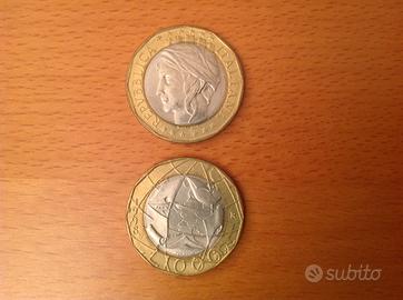 Moneta italia 1000 lire spl