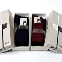 5 PAIA CALZE LUNGHE UOMO *REDE REDPAR_100% COTONE