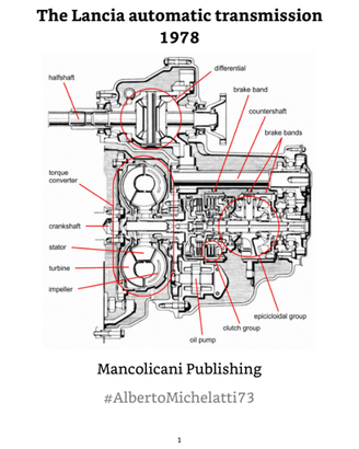 Libro "The Lancia automatic transmission - 1978"