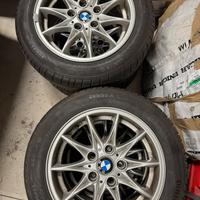 Set Cerchi in Lega 16" Originali BMW + Gomme M+S