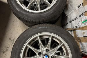 Set Cerchi in Lega 16" Originali BMW + Gomme M+S